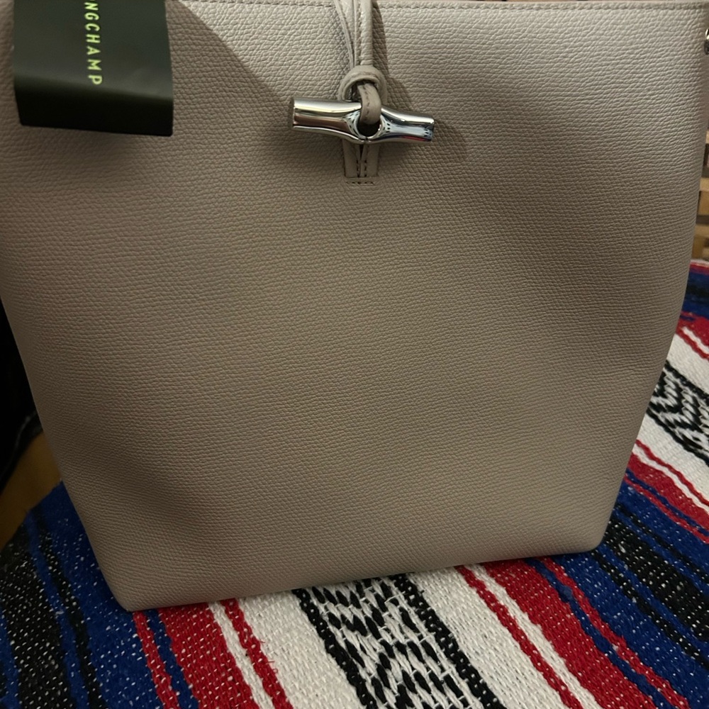 Longchamp Gray le Roseau Hobo Bag with Sleek Design NWTs Make an offer